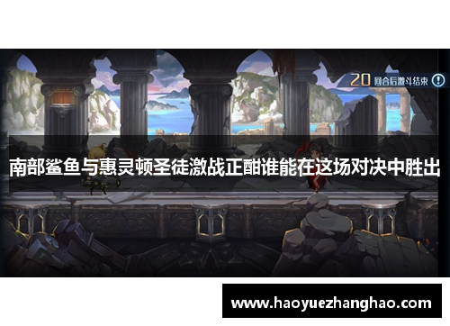 南部鲨鱼与惠灵顿圣徒激战正酣谁能在这场对决中胜出